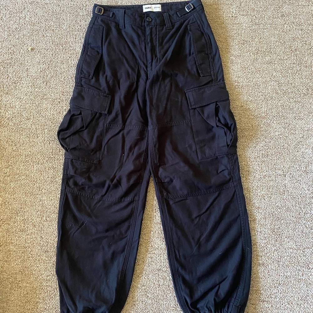 TNA Black Cargo Pants